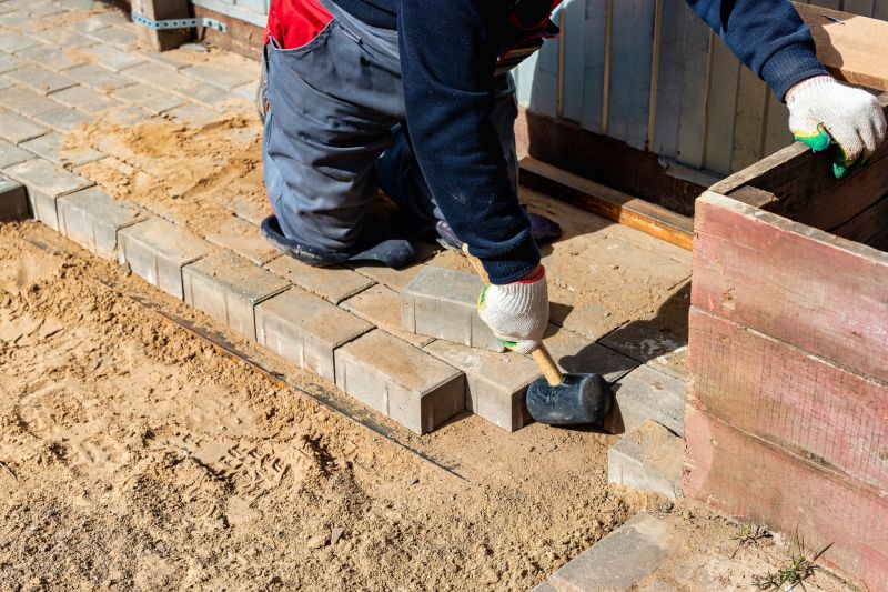 Brick Hardscape Construction in Providence, RI